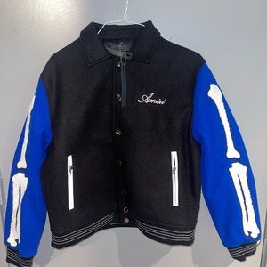 Amiri Two Tone Bones Jacket Size Large
